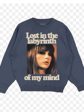 Taylor Swift Midnights Fleece-Lined Crewneck Size XL EUC collectors item
